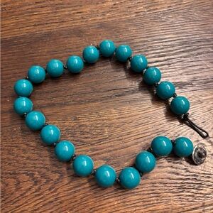 Ralph Lauren Vibrant green Beaded Necklace